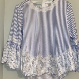 ZARA lace top
